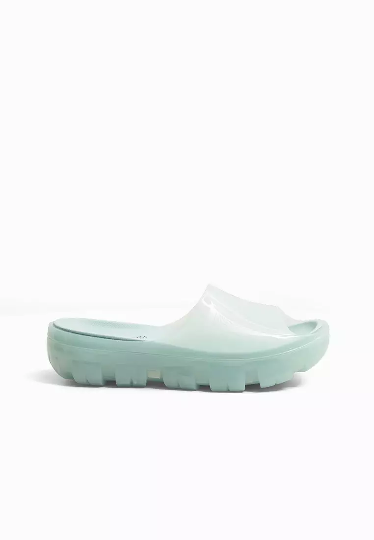 Discount on CLN  shoes - SKU: Aliona Flatform Slides