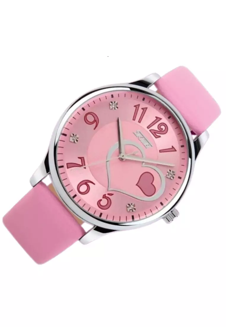 Jam Tangan Casual Analog Wanita Waterproof Strap Tali Material PU Leather PT04 ORIGINAL