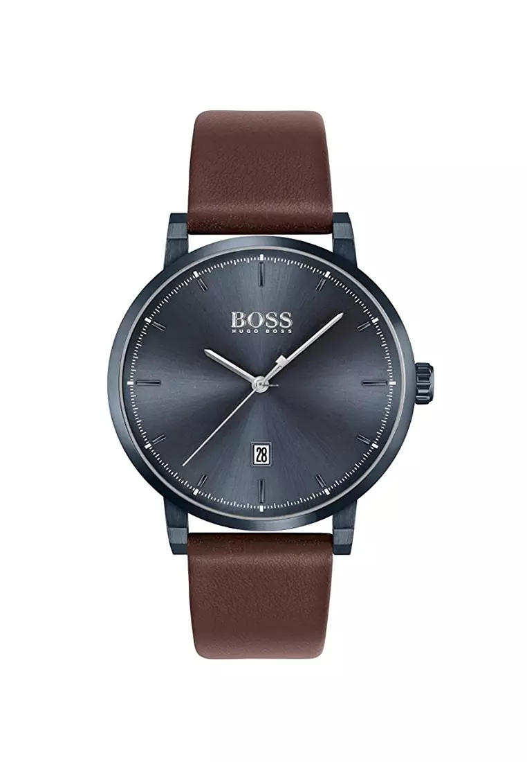 Jual Hugo Boss Watch HUGO BOSS CONFY Black Brown Original 2024 ZALORA