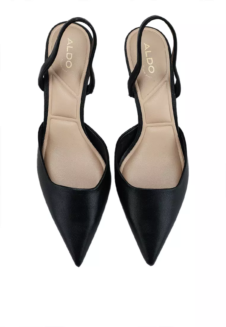 Gavedessi Slingback Kitten Pump Heels