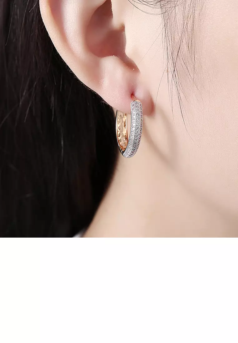Champagne discount colour earrings