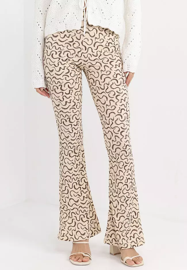 Topshop flared legging top