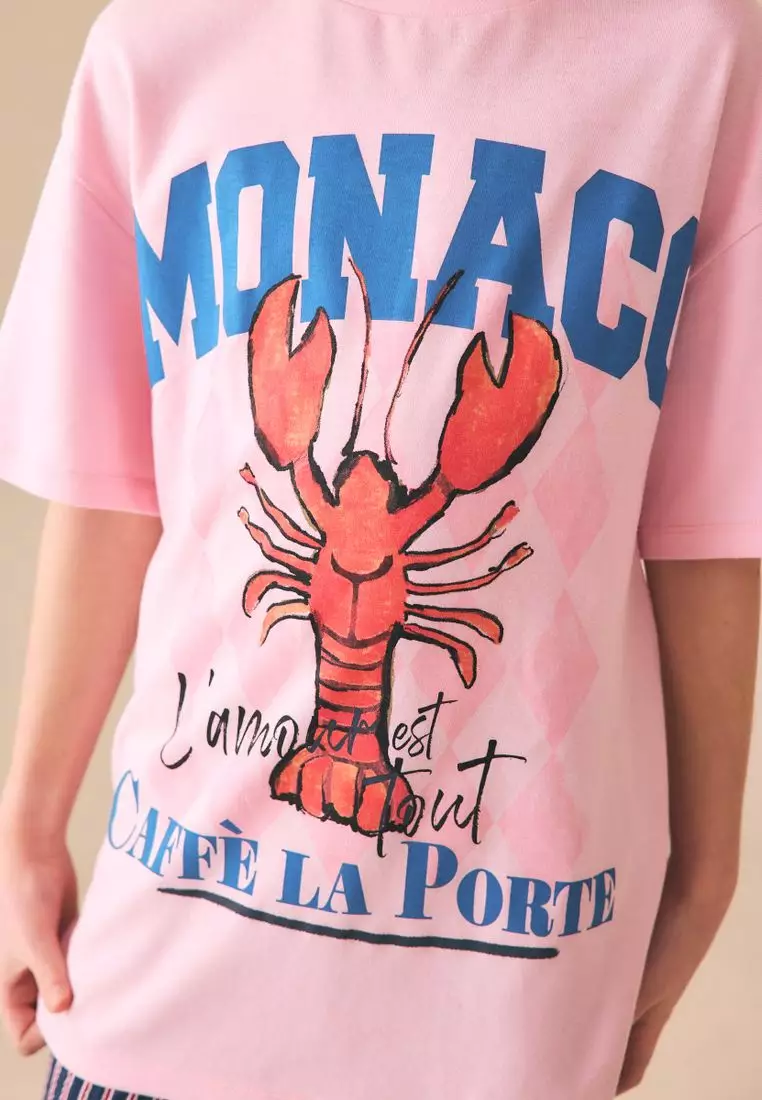 Oversized Graphic Print T-Shirt