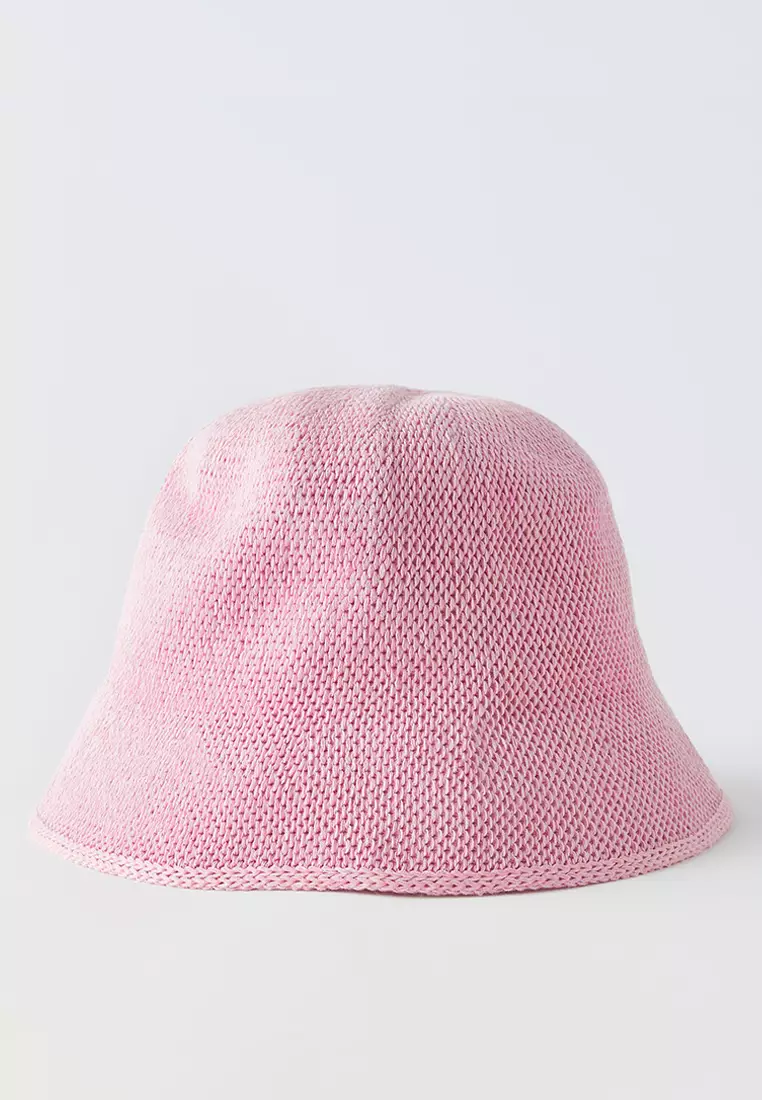 ZARA Knit Bucket Hat 2025 | Buy ZARA Online | ZALORA Hong Kong