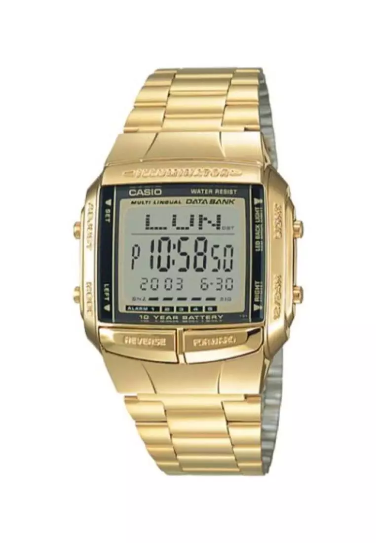 Gold on sale watch casio