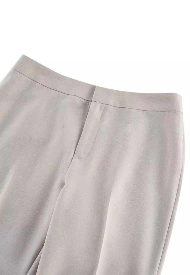 Ankle Cigarette Suit Pants