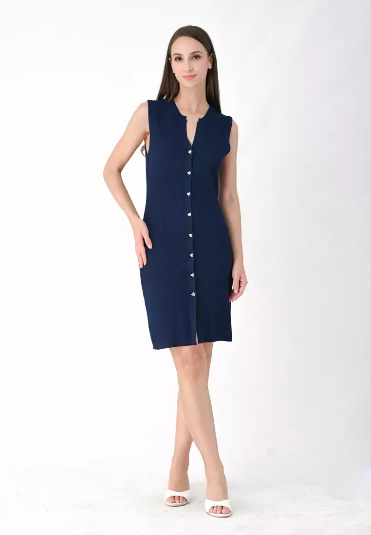 长款针织开衫（可作连衣裙）