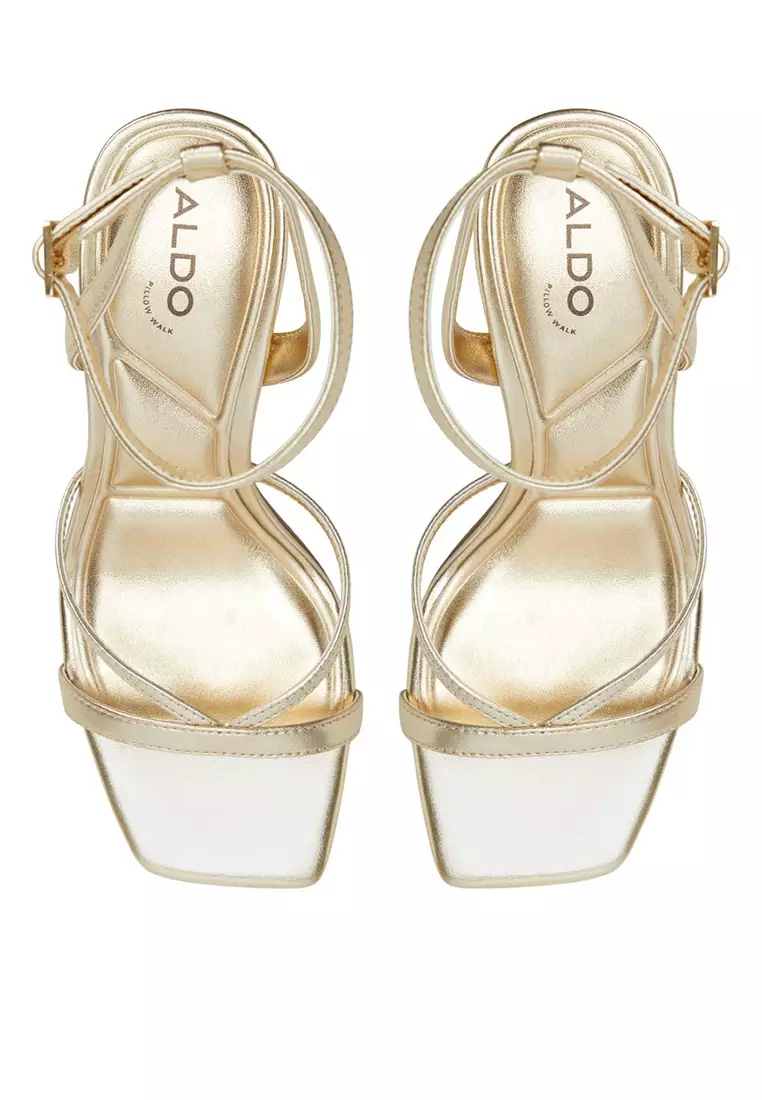 Stellare Ankle Strap Sandal Heels