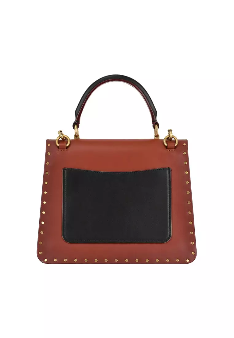 Coach refined parker shoulder bag hot sale