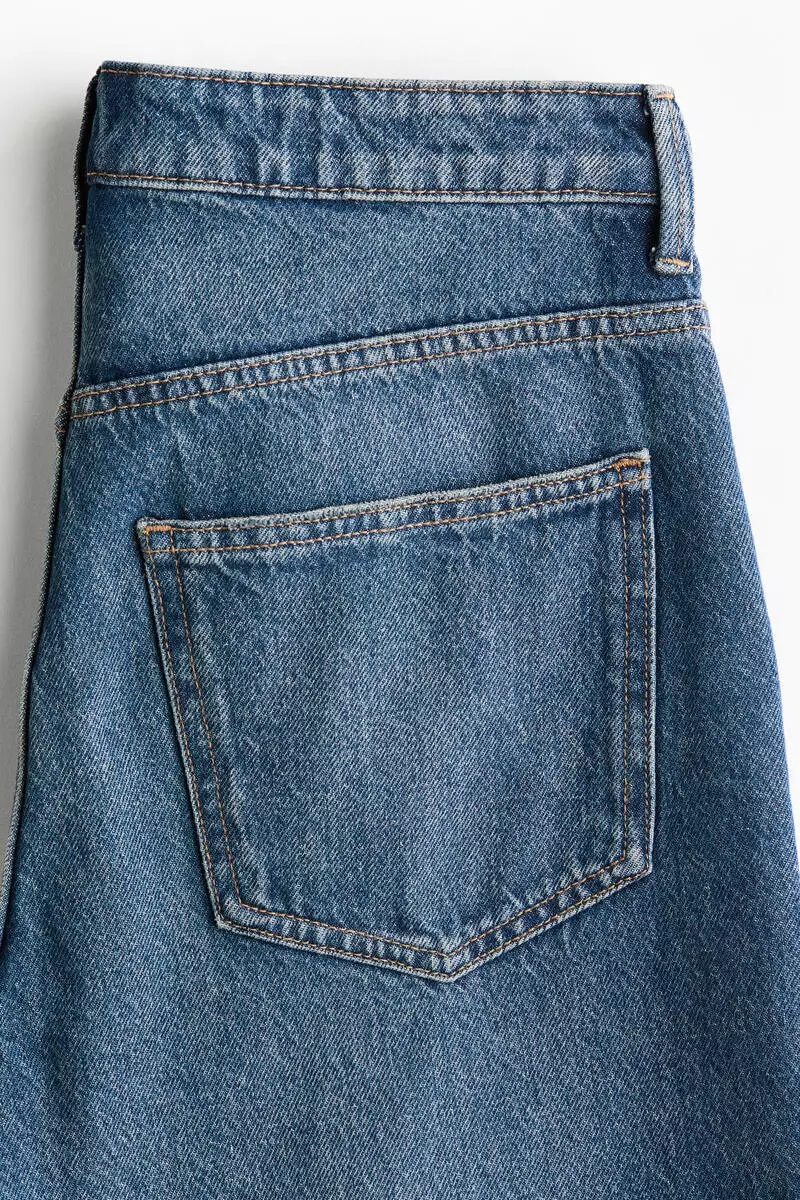 Denim Bermuda shorts