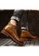 Twenty Eight Shoes brown Stylish Leather Elastic Boots VMB12630 49D6DSHFE777F5GS_5