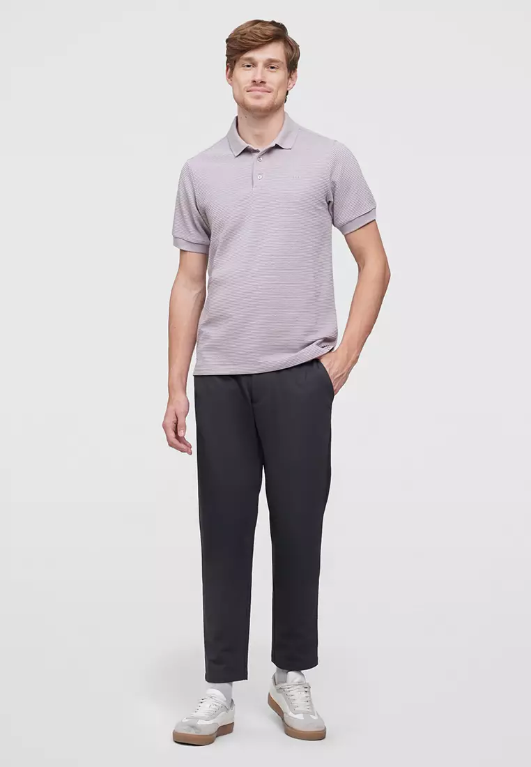 O.O.O. Textured Polo Shirt