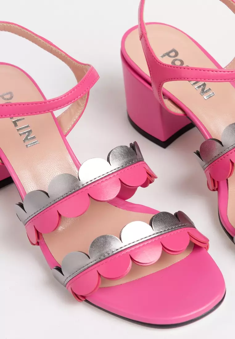 Red and pink on sale sandals