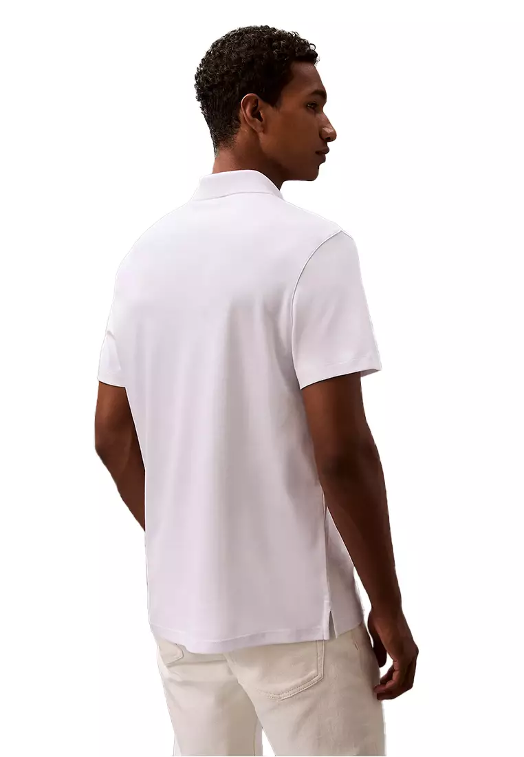 CKJ Polo Shirts White