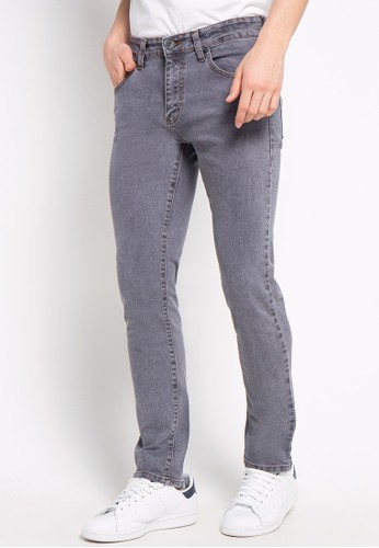 Jeans Man Slim Stretch Muji-21 Grey