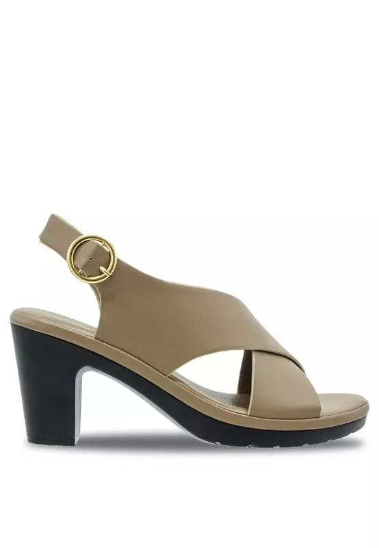 Solid Tone Slingback Heels