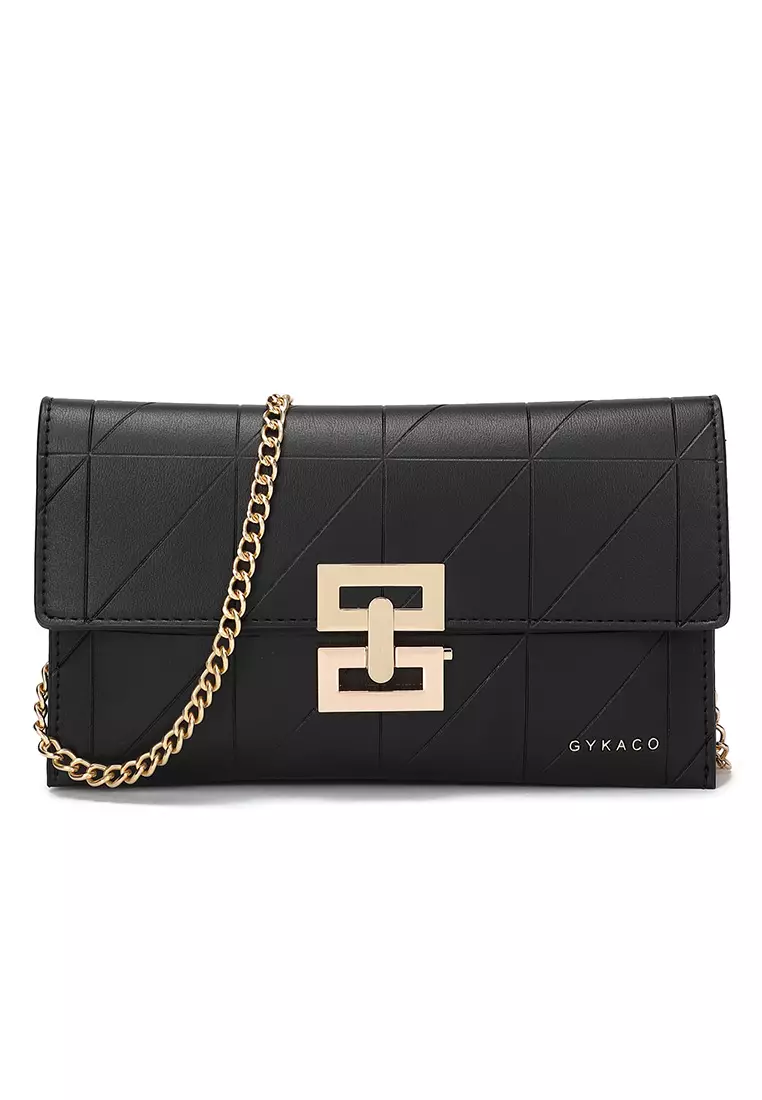 GYKACO BRIELLE Black - Dompet & Clutch Wanita - Fashion Wallet & Clutch