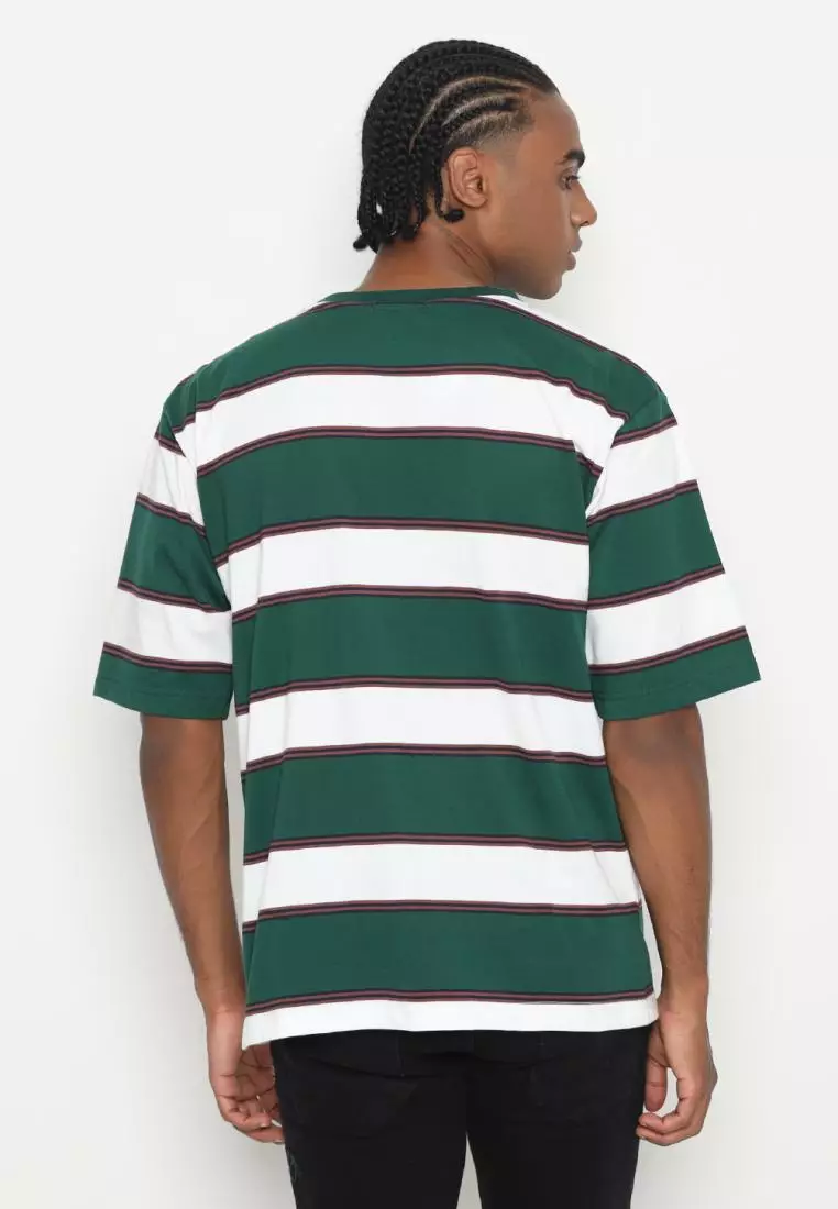 MATSUDA Kaos Oversize 20s Stripe Heavyweight Mobara