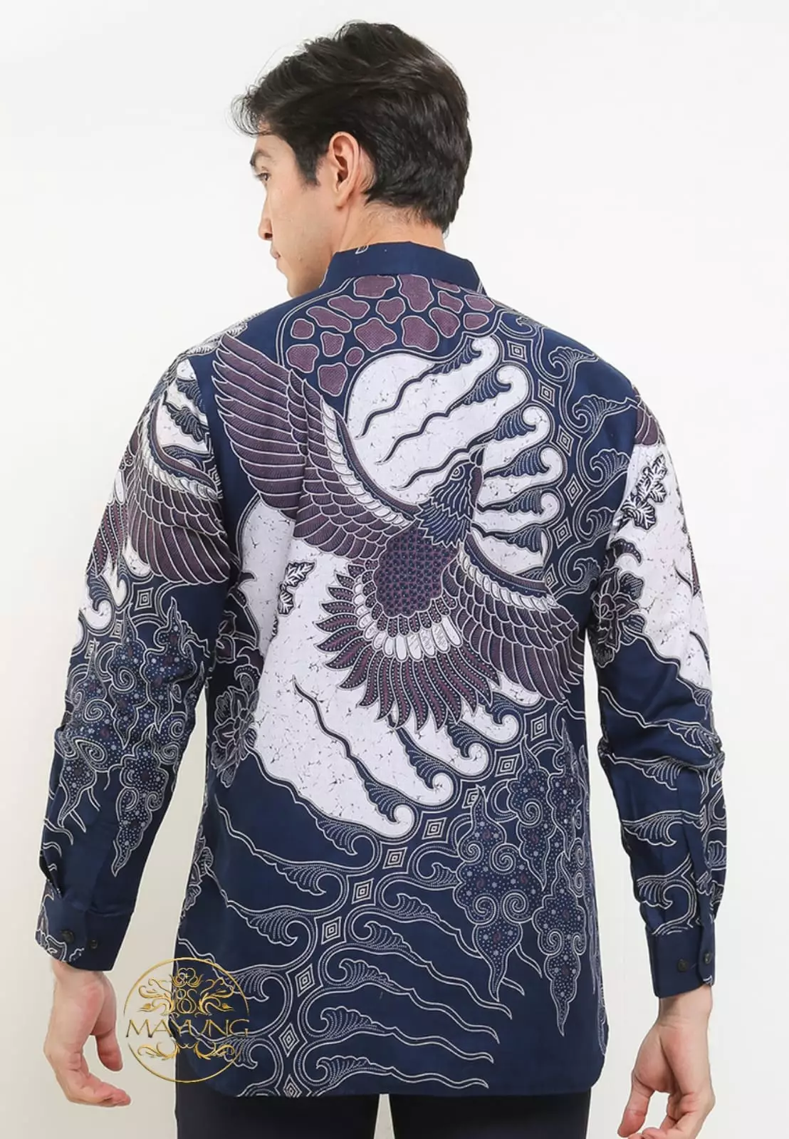 Mega Chito Kemeja Batik Pria Premium Slimfit Modern Lengan Panjang