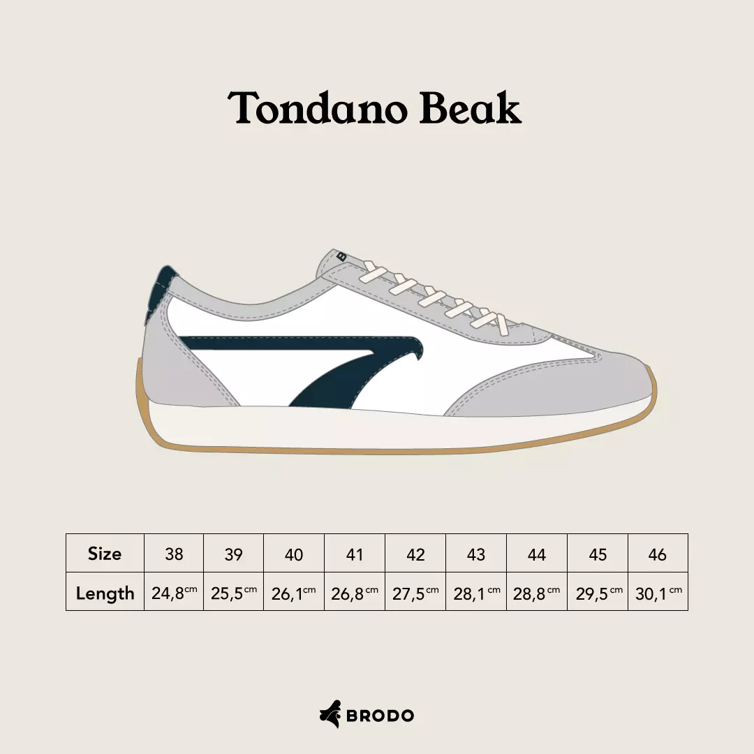BRODO - Sneakers Tondano Beak Black Nylon OWS