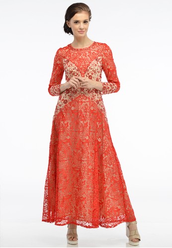 Jual BIBIQ Bibiq Gamis  Brokat Original ZALORA  Indonesia