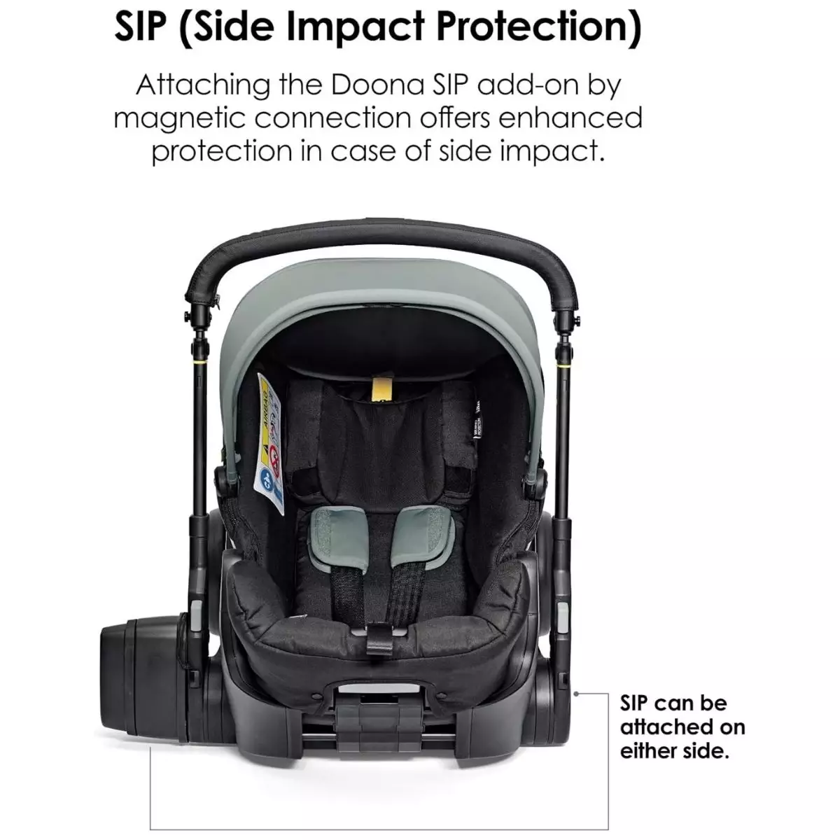 Doona X 2 In1 Car Seat & Stroller Ocean Blue - Kereta Dorong Bayi