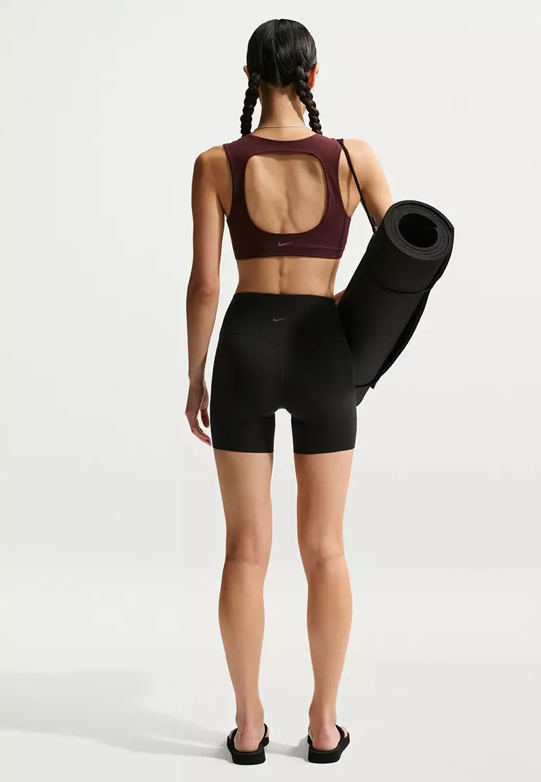 Zenvy Women's High-Waisted 5" Biker Shorts