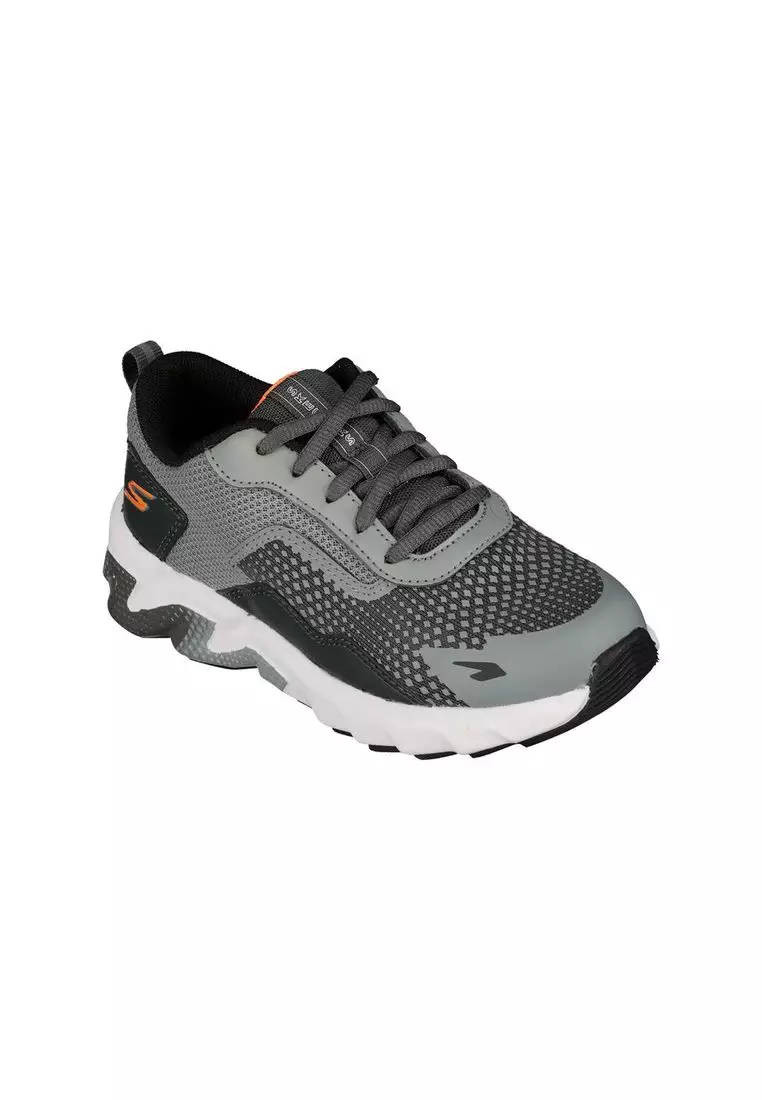 Discount on Skechers  shoes - SKU: Skechers Boys Lace Up Sneaker W/ Durable Rubber Outsole