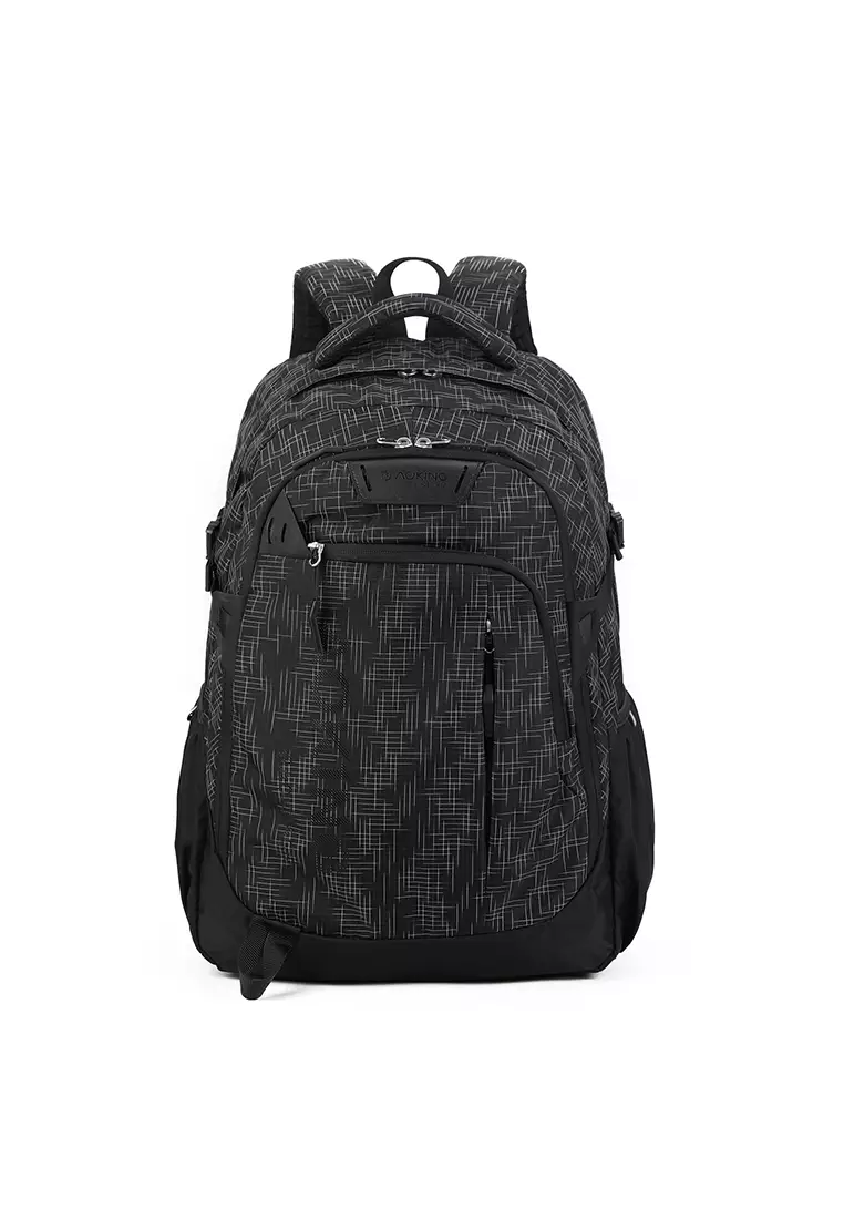 Ergonomic outlet backpack purse