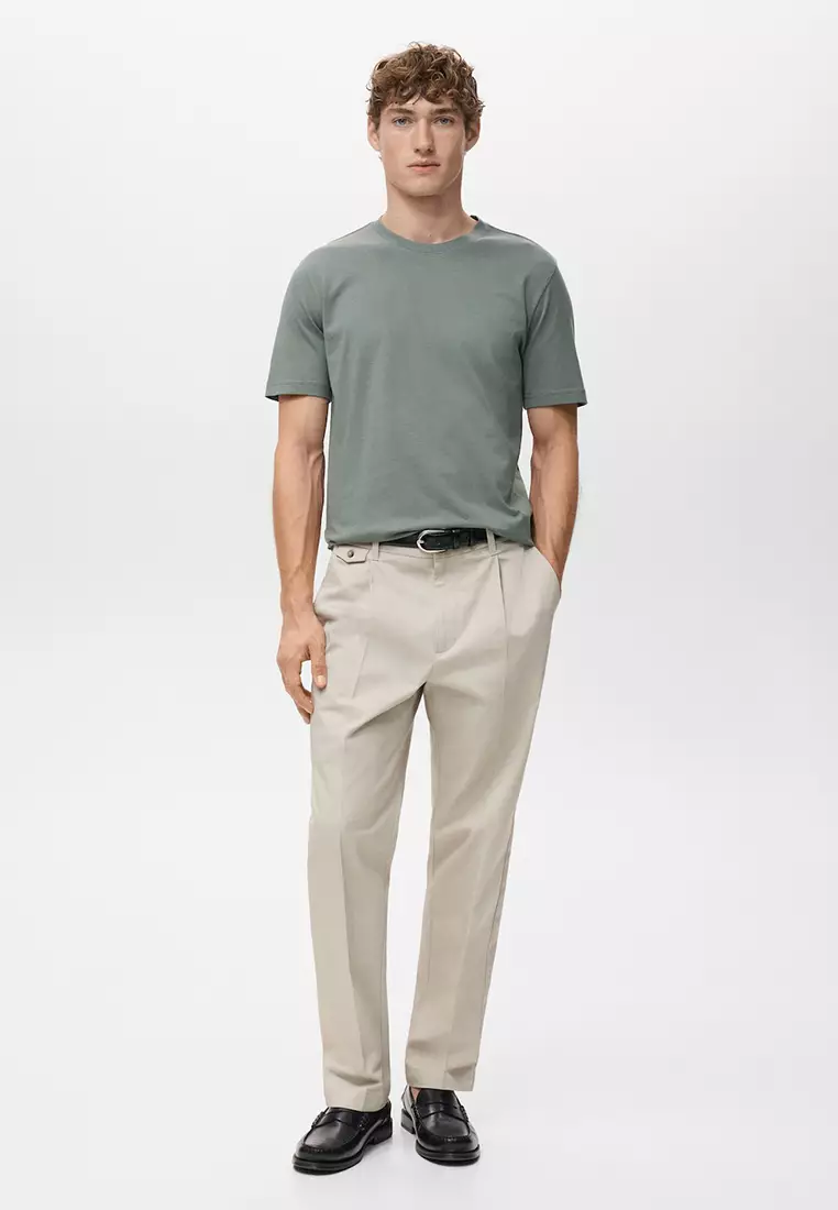 100% Cotton Slim-Fit T-Shirt