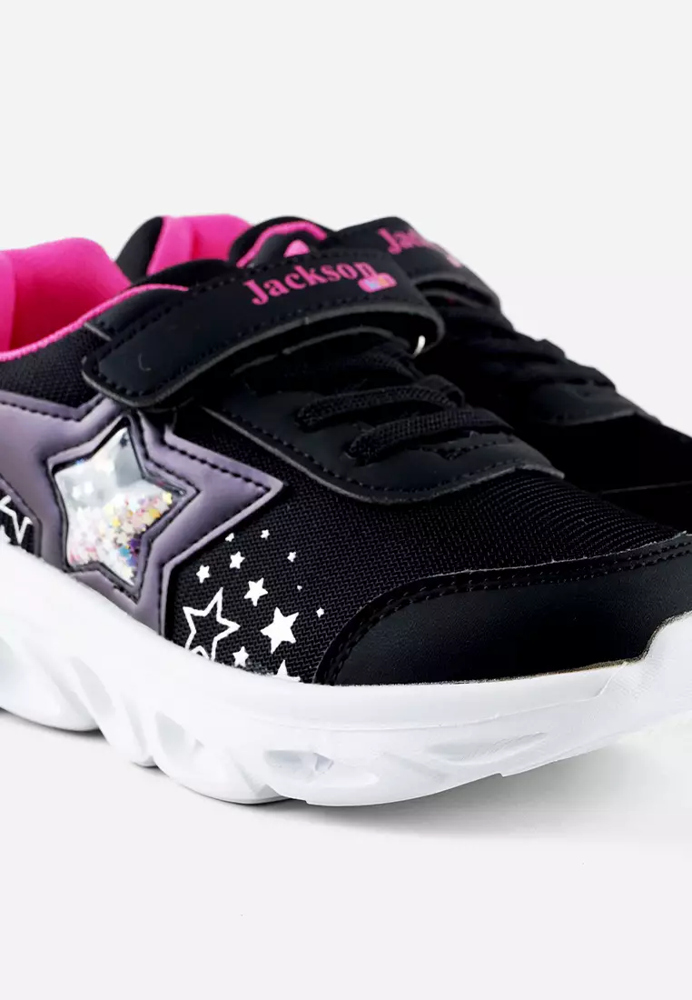 Jackson Kids Cara 1ST Black - Sepatu Sneakers Anak