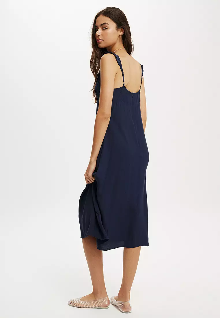 Layla Frill Midi Dress