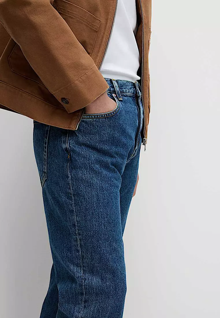 Authentic Relaxed Straight Fit Jeans