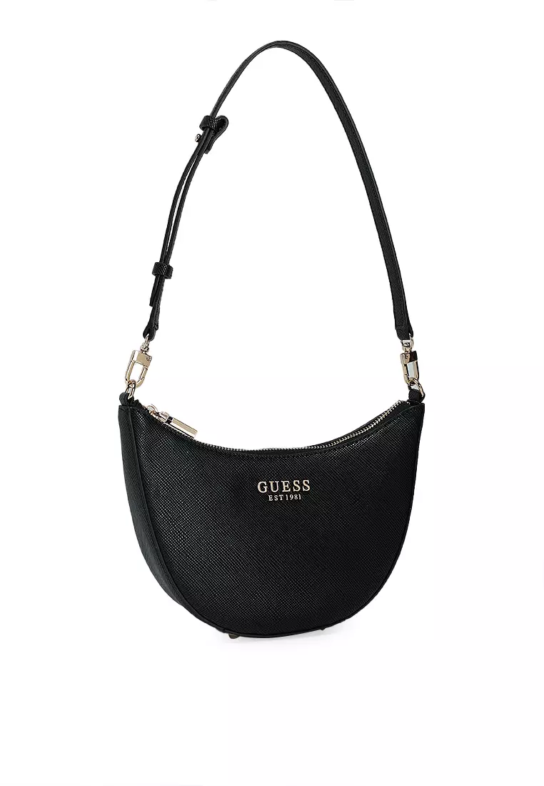 ショルダーバッグ・ポシェット Guess FEDANA Round Mini Top Shoulder Bag HP1A3A72 GUESS-Fedana-Mini-Top-Zip-