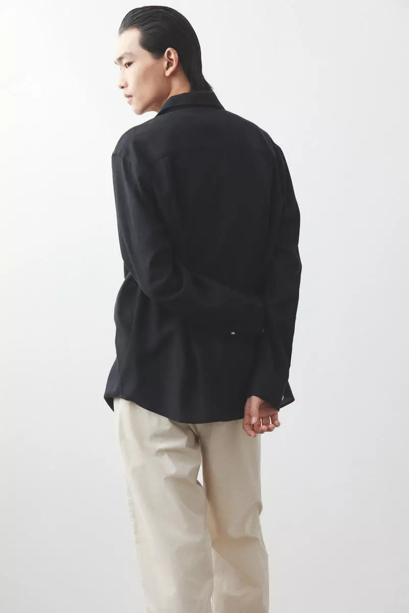 Regular Fit Lyocell-blend shirt