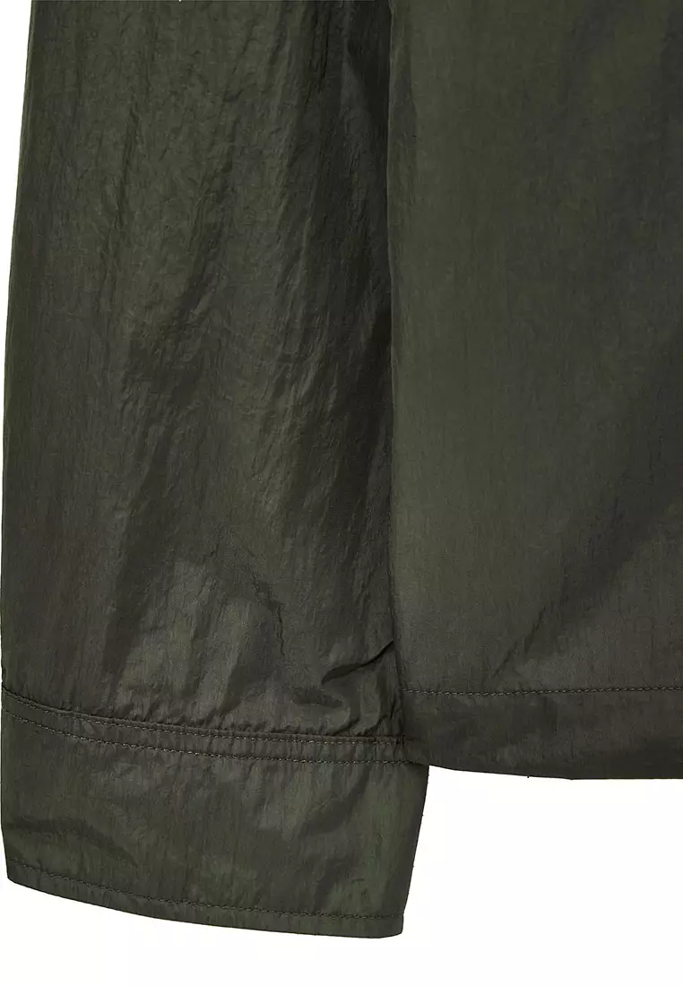 MENS BLACK FOREST SHIELDS DOUBLE CHEST POCKET OVERSHIRT