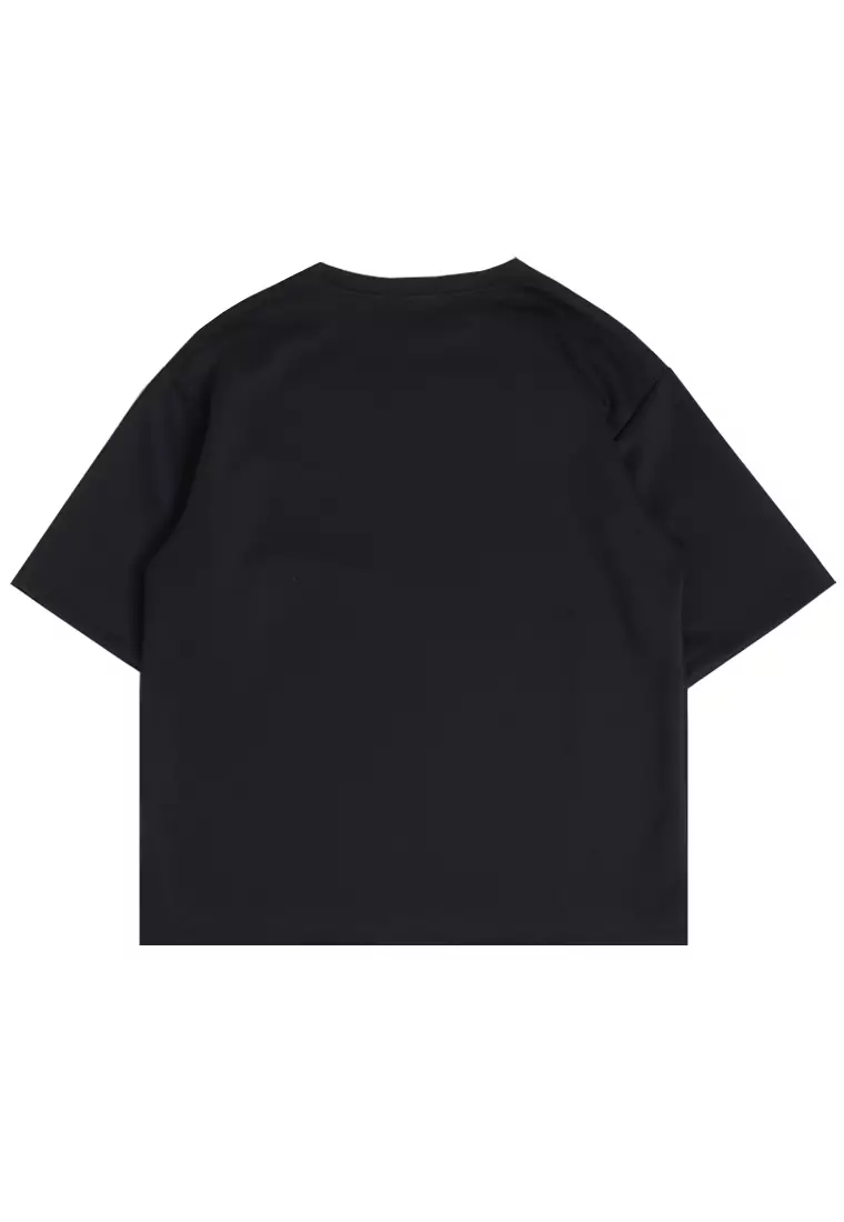 MTL10 Kaos Oversize Distro Pria TDCO Blok Hitam