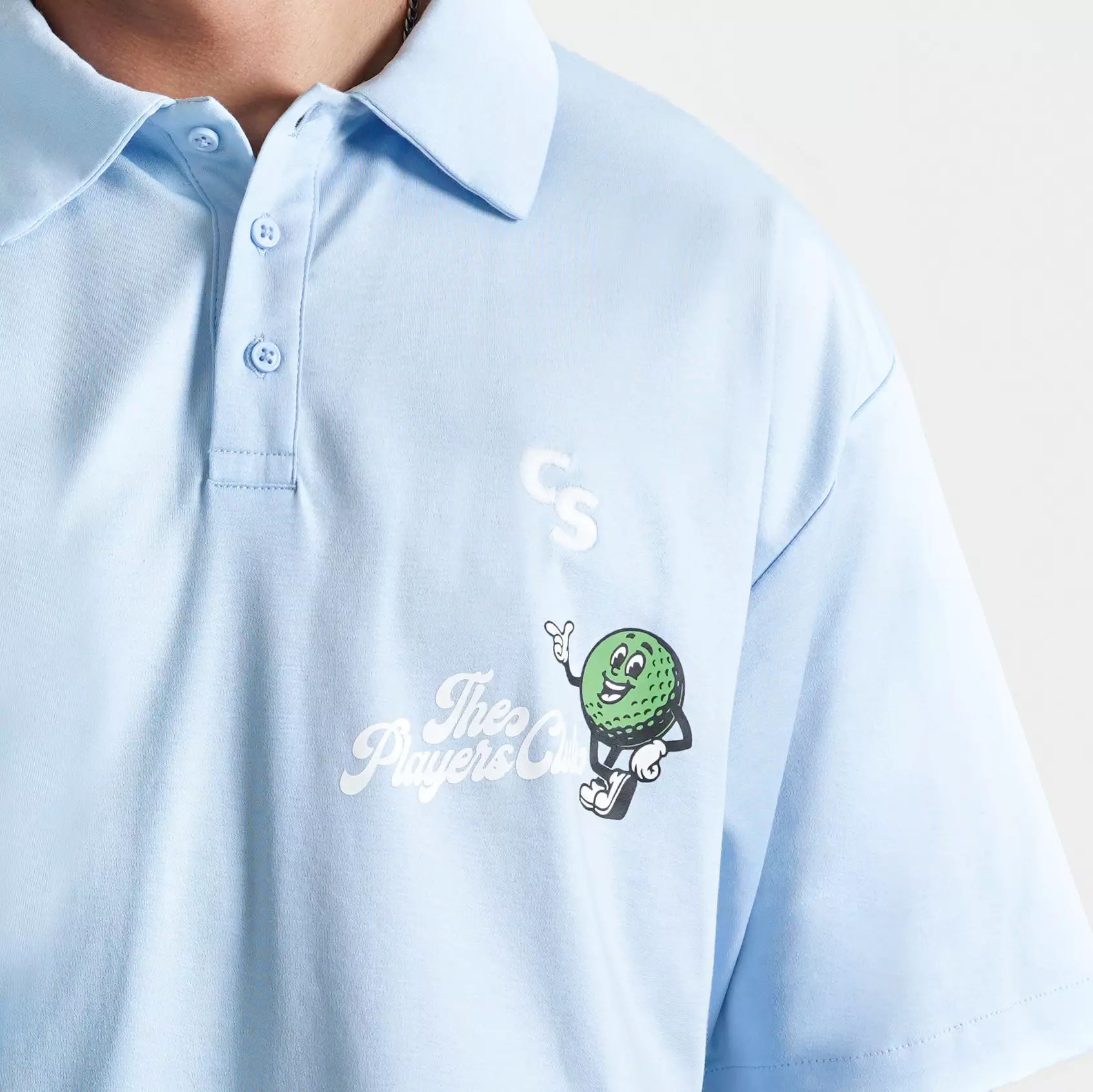 CELCIUS Polo Shirt LIN001337C Baby Blue