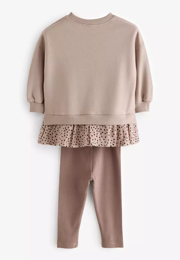 Long Sleeve Top and Leggings Set