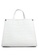 London Rag white Croco Faux Leather Hand Bag in Off White DD95AAC51AAAC2GS_1