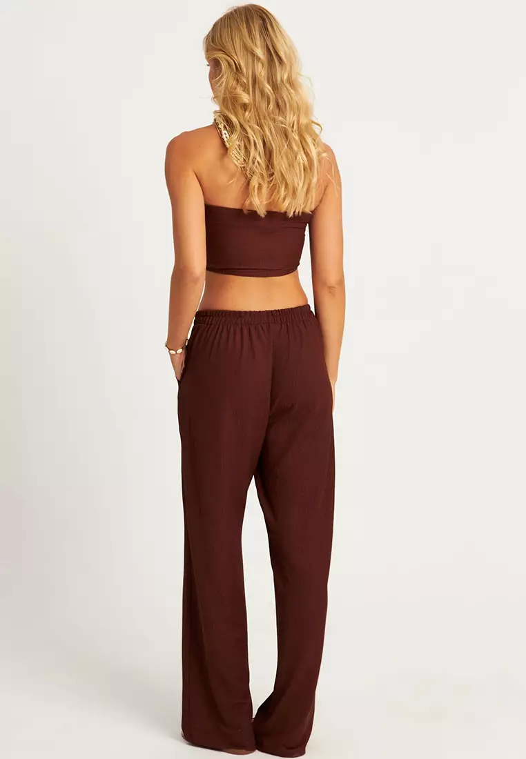 Top And Bottom Ruched Set