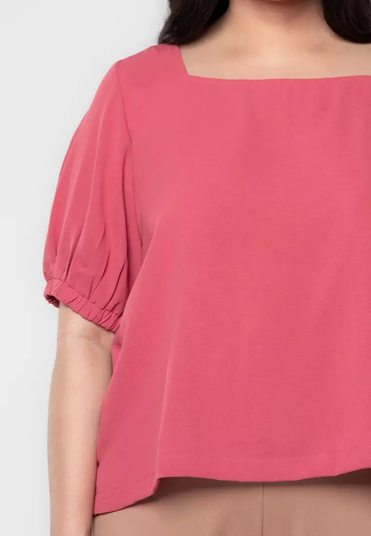 Paper dolls square neck new arrivals