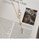Glamorousky white 925 Sterling Silver Plated Gold Fashion Simple Hollow Geometric Circle Tassel Pendant with Cubic Zirconia and Necklace 21853ACFC10EEBGS_3