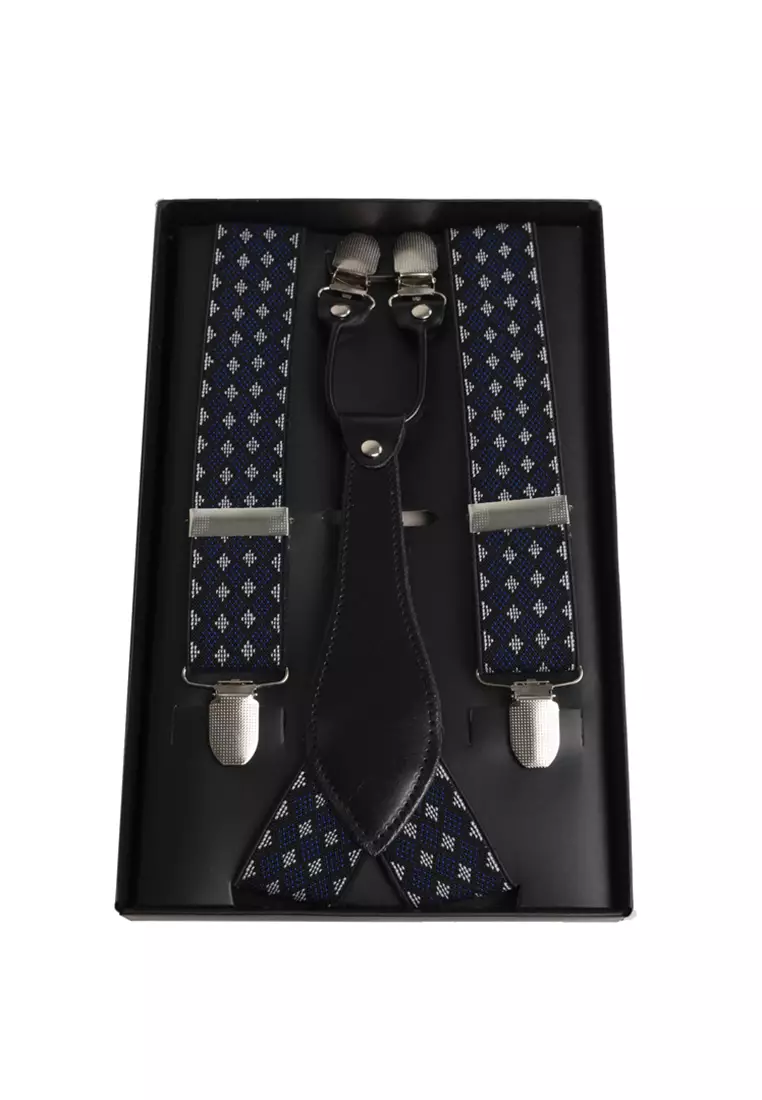 Houseofcuff Suspender Tali Jojon Karet ikat pinggang pria dewasa besar A04