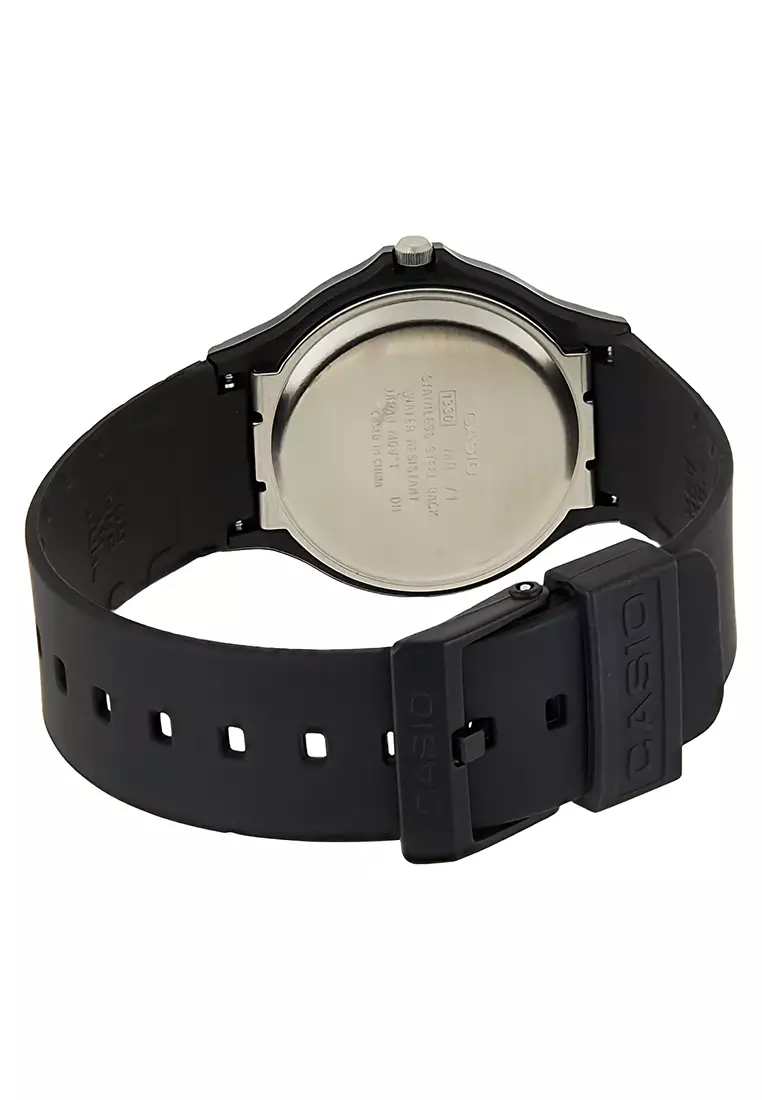 Casio - Jam Tangan Analog Wanita - Black Orange - Resin Strap - MQ-71-4BDF