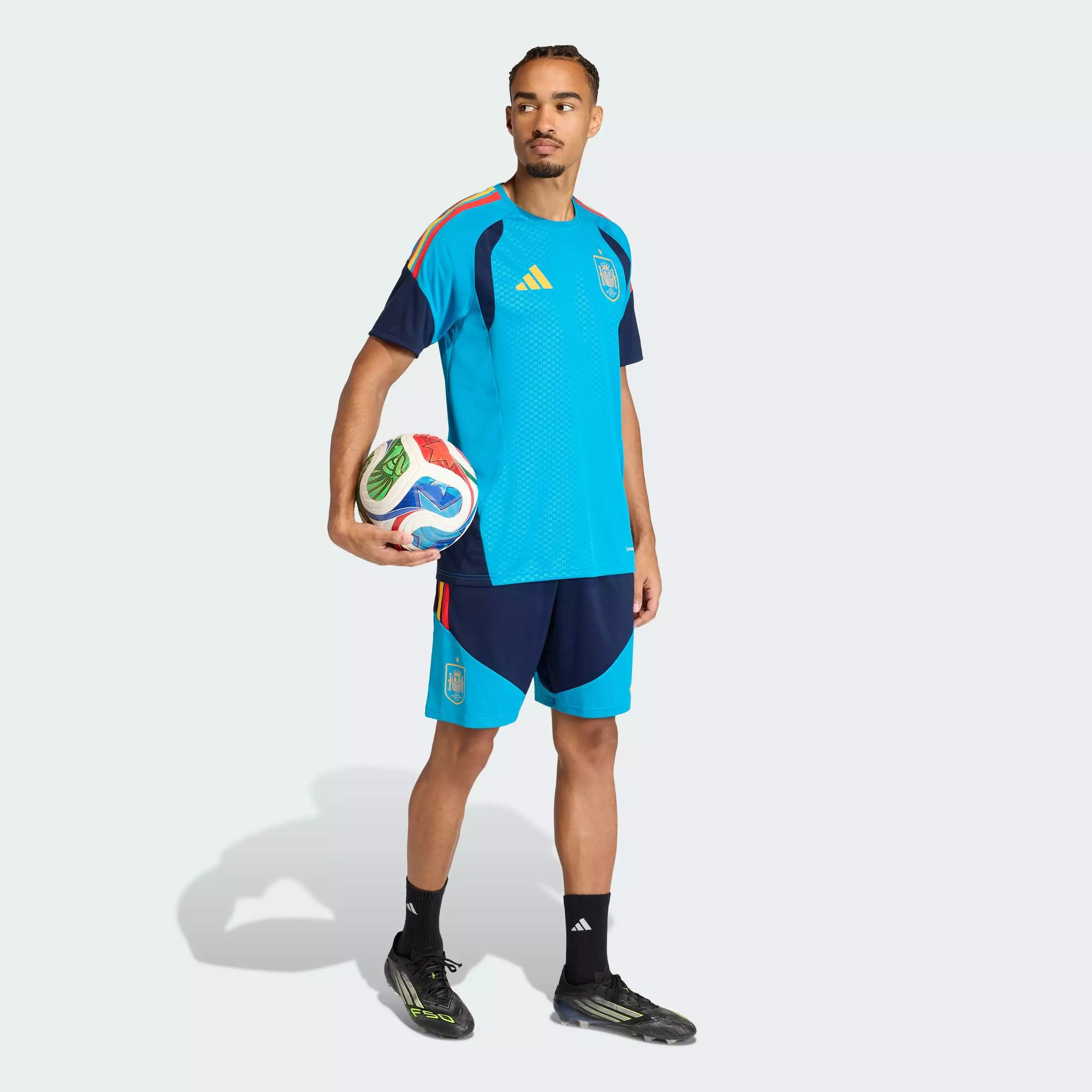 Football Spain 26 Tiro Training Jersey Men Blue KA8193