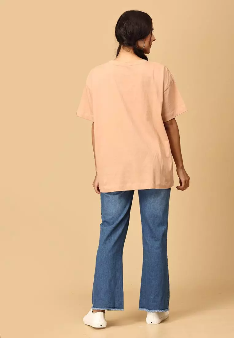 Bearly Awake Oversized Mumma T-shirt