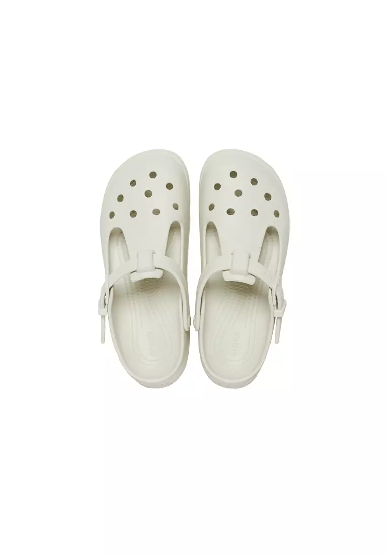 Classic Mary Jane Clog in Linen