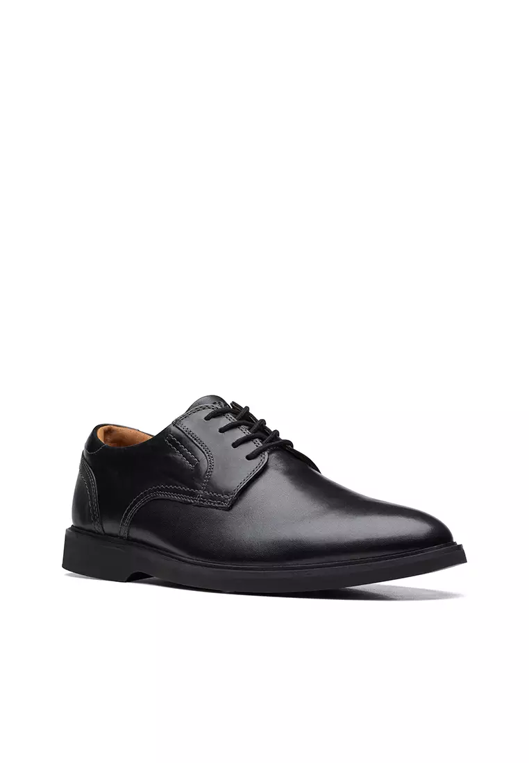 Buy Clarks Malwood Lace Smart Casual Shoe Black 2024 Online | ZALORA ...