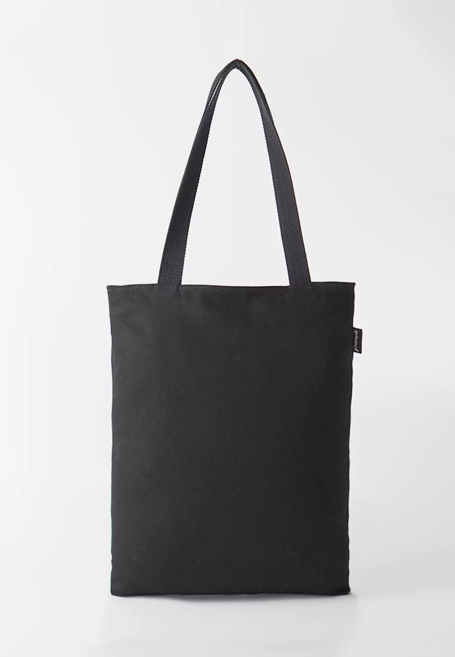 Tote Bag Tas Bahan Kanvas Penutup Resleting - Anna Zig Zag